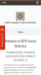 Mobile Screenshot of dfwfamilydentistry.com